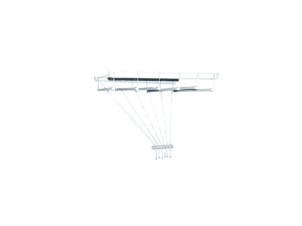 sušák stropový IDEAL 130cm 6 tyčí PH+kov. BÍ
