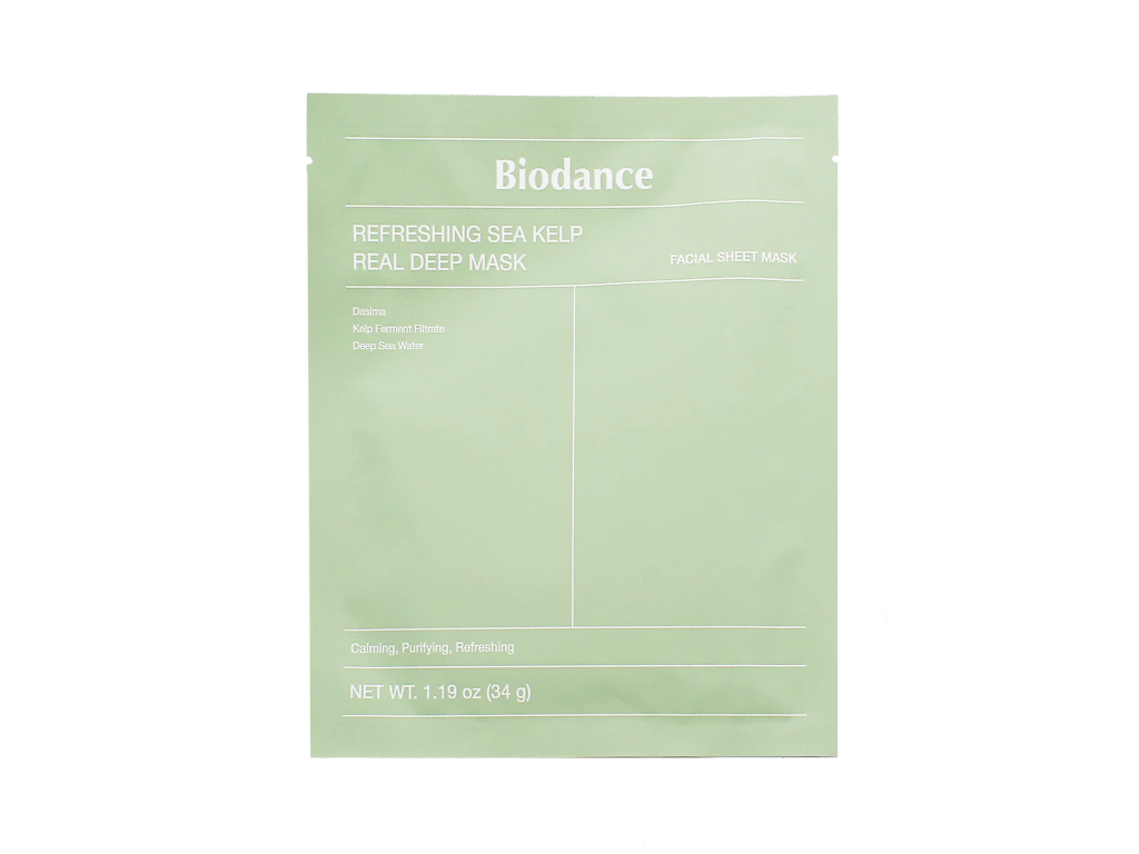 biodance refreshing sea kelp real deep mask