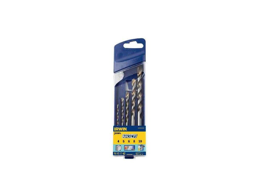 vrták stav. CORDLESS 4,0-10,0mm sada 5díl. IRWIN