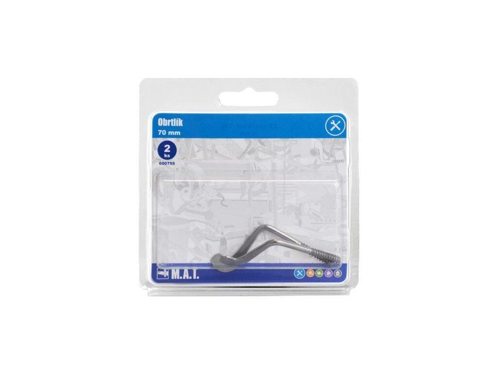 obrtlík 70mm lesk (2ks)