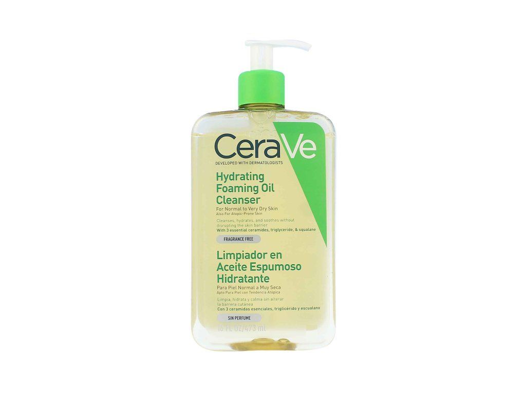 cerave hydrating foaming oil cleanser