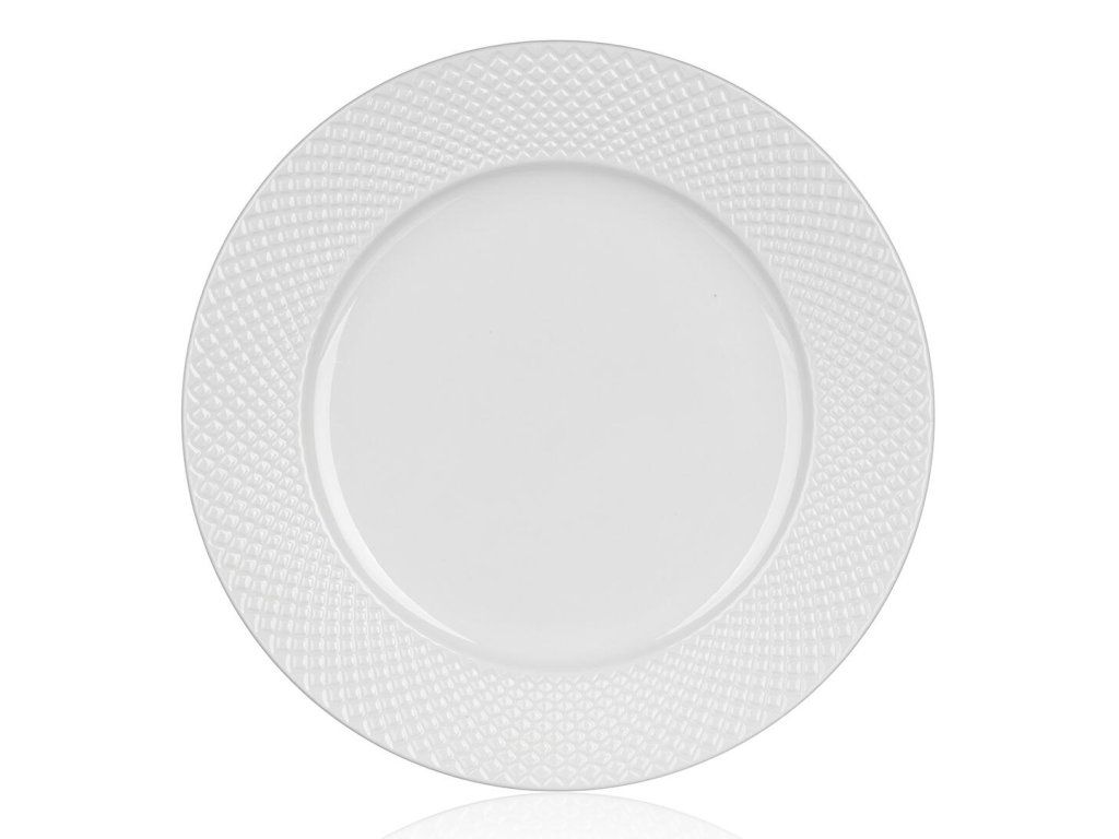 talíř mělký 27cm DIAMOND keramický