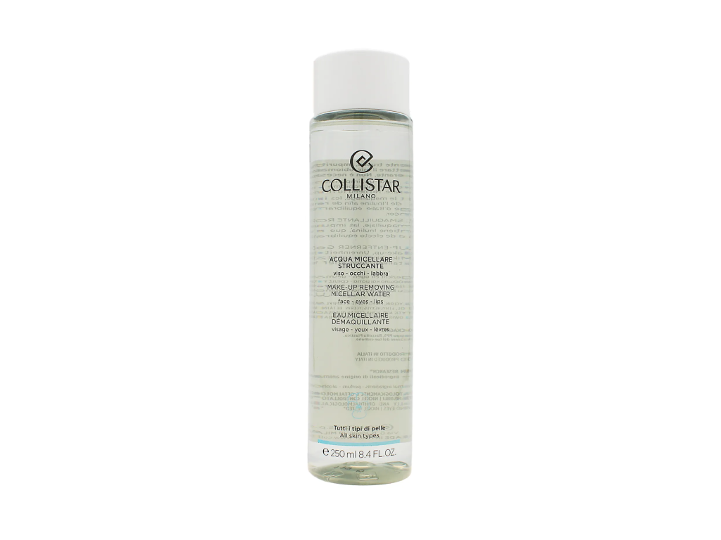 collistar make up removing micellar water