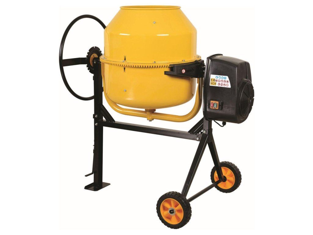 míchačka stavební 200l, 230V, motor 850W