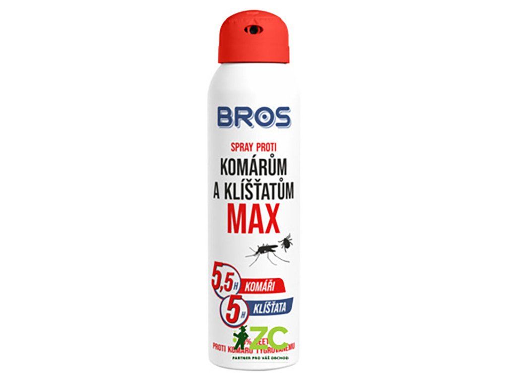 sprej proti komárům, klíšťatům 90ml MAX BROS