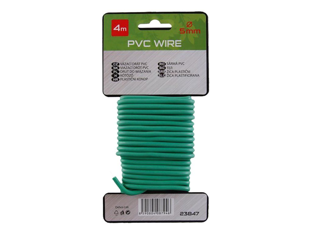 drát vázací pogumovaný 5mm/4m ZE