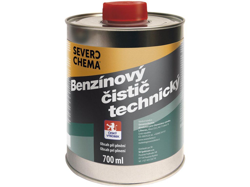 čistič benzínový technický 700ml
