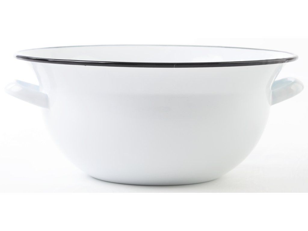 krajáč s uchy 38cm 10l smalt BÍ