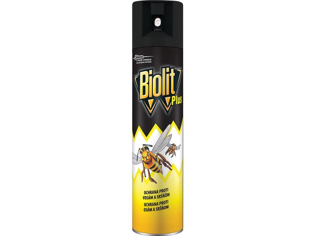 sprej proti vosám a sršňům 400ml BIOLIT PLUS