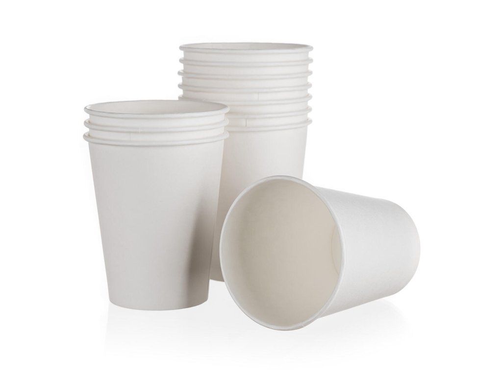 kelímek papírový 200ml BÍ (12ks) jednorázový