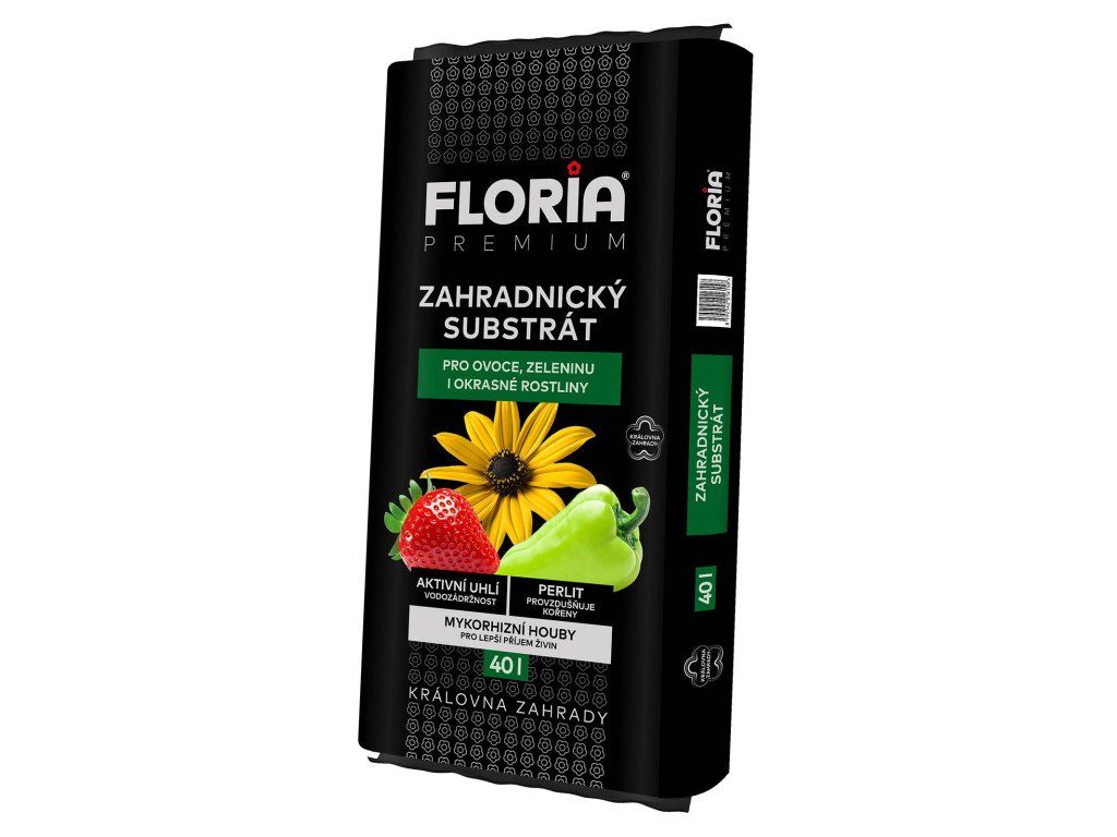 substrát zahradnický 40l FLORIA