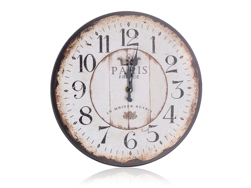 hodiny nástěnné pr.34cm PARIS