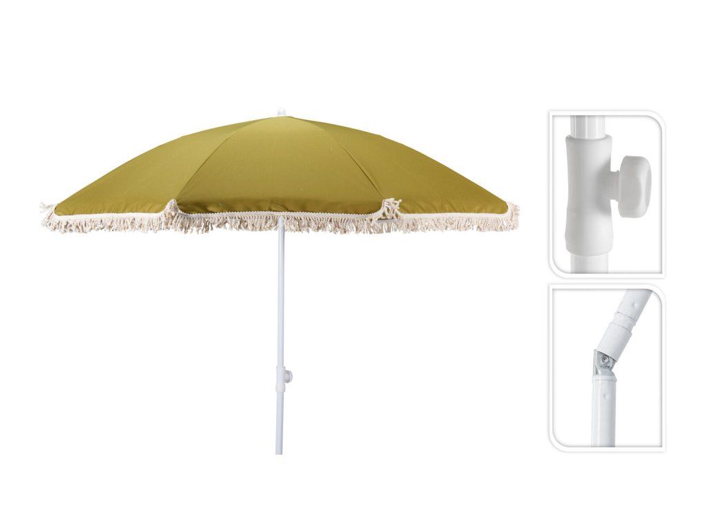 slunečník 180/160cm se střapcem OLIVA