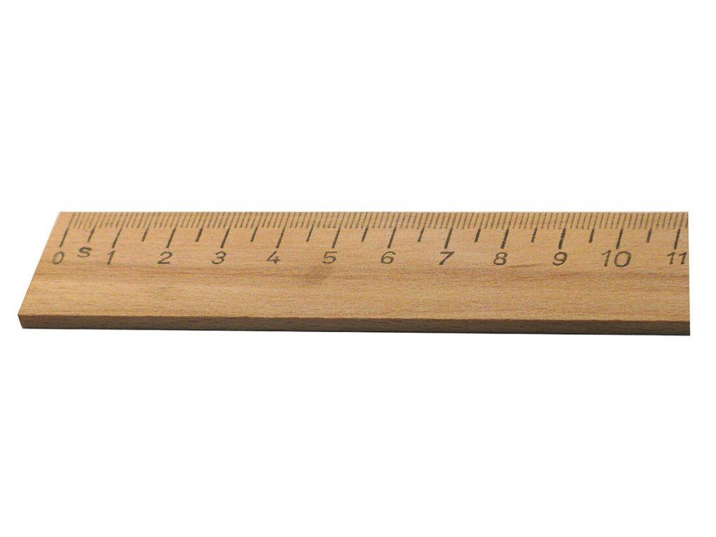 pravítko dřevěné 500mm KMITEX