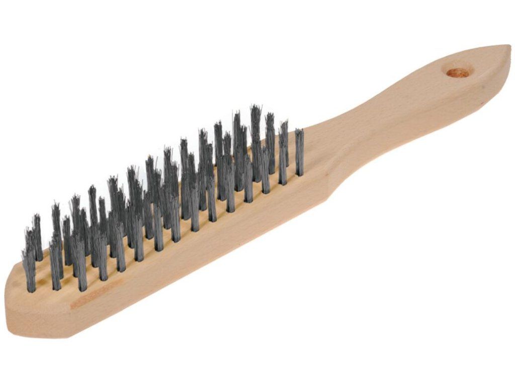 kartáč drátěný 3ř. ocel M