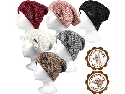 pletené čepice Insignia (Barva černá, Velikost uni)