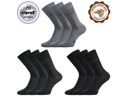 ponožky Dewool (Barva černá, Velikost 39-42 (26-28))