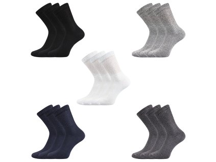 ponožky 012-41-39 I (Barva bílá, Velikost 39-42 (26-28))