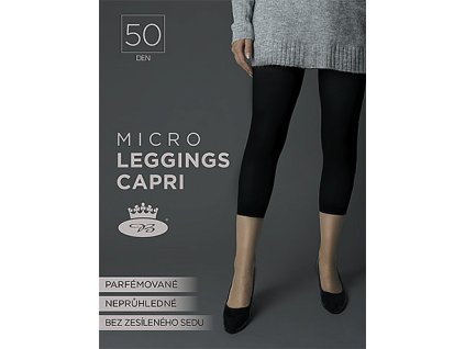 legíny MICRO capri 50 DEN (Barva nero, Velikost S.)