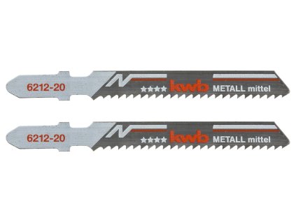 Pilové listy pro přímočaré pily 2JIG SAW BLADE JS,METAL,MEDIUM