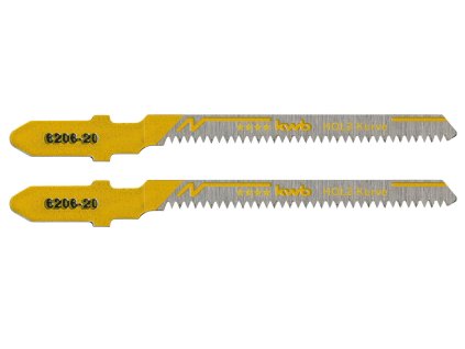 Pilové listy pro přímočaré pily 2JIG SAW BLADE JS,WOOD, CURVES