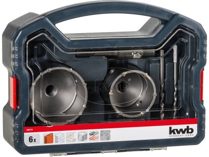 Vrtáky kuronkový Hole saw set, 6-pcs