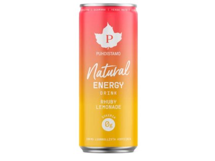Natural Energy Drink 330 ml (Varianta rhuby lemonade)