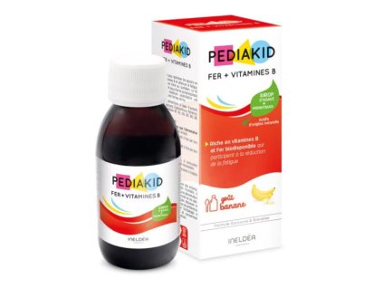 pediakid tekute zelezo b komplex pre deti 125 ml