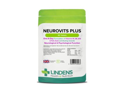lindens neurovits plus b1 b6 b12 kyselina listova
