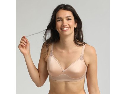 PLAYTEX ESSENTIAL SUPPORT SOFT CUP BRA - Dámská podprsenka bez kostic - tělová (Velikost 75 D)