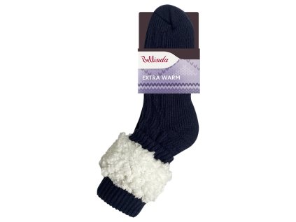 EXTRA WARM SOCKS - Extrémně teplé ponožky - tmavě modrá (Velikost 40 - 41)