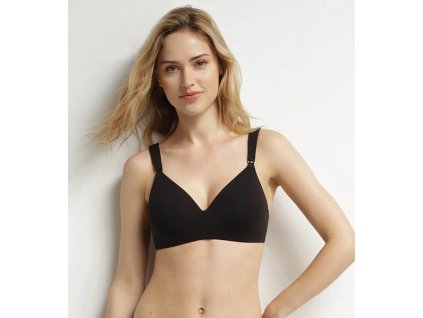 DIM OCS MATERNITY BRA BIO - Kojící podprsenka - černá (Velikost 75 B)