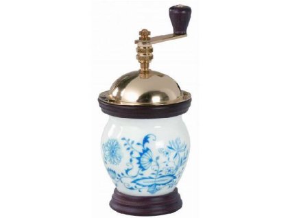 kávomlýnek 1937 BUCLÁK cibulový vzor 21,5cm porcelán