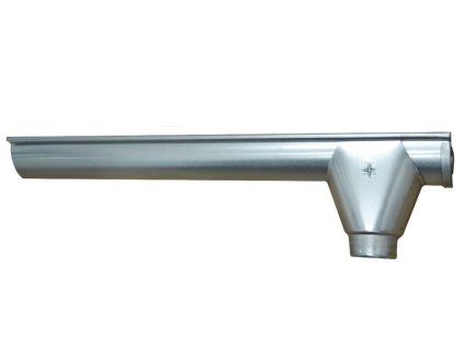 žlab koncový P+V 250mm d.1m Zn