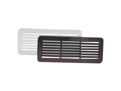 mřížka větrací krytka PH 150x60mm BÍ (2ks)