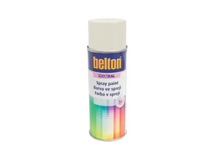 barva ve spreji BELTON RAL 9010m, 400ml BÍ matná