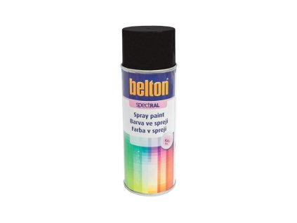 barva ve spreji BELTON RAL 9005, 400ml ČER