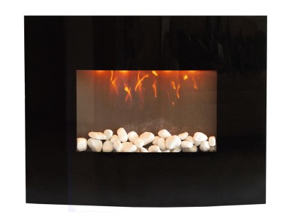 kamna krbová el. MEMPHIS 2020 LED 62x48x13,5cm 2000W s ventilátorem