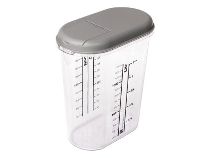 dóza na sypké potr.1,5l ovál s potisk.PH mix barev, otevír.víčko