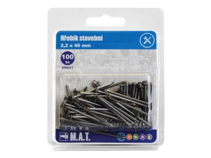 hřebík stavební 40x2,2mm (100ks)