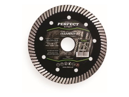kotouč diamantový 125mm TURBO STALCO