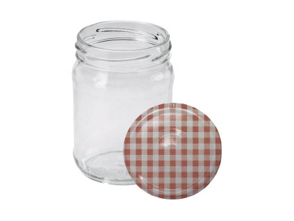 sklenice zavařovací 250ml TWIST 66 + víčka KANAFAS(10ks)