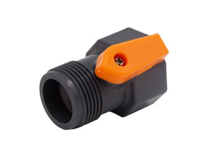 adaptér s ventilem, vnitřní a vnější závit 3/4"