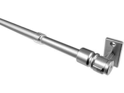 tyč vitrážová CAFE teleskop.120-225cm kov.Ni