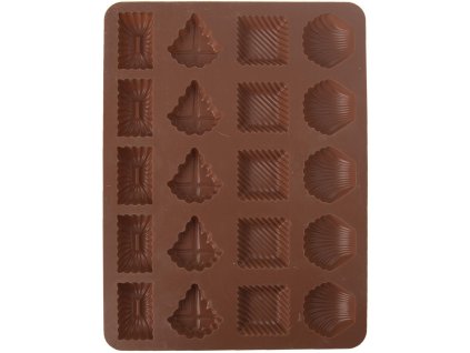 forma na pracny mix 20ks 28,5x21x1,5cm silikon HN