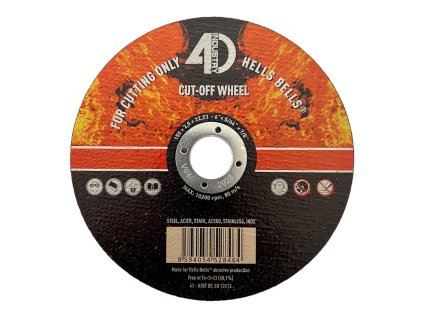 kotouč řez. na ocel a nerez 150x2,0x22,2mm