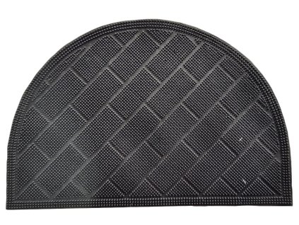 rohož guma 40x60cm půlkruh ČER