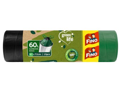 pytle na odpadky BIO zatahovací 60l (10ks) 63x72cm 30μm ZE