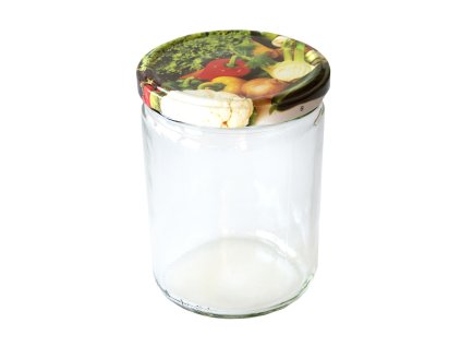 sklenice zavařovací 440ml TWIST 82 + víčka mix (8ks)