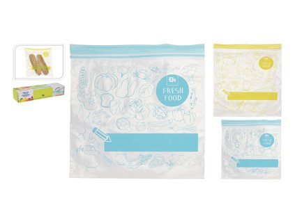 sáček se zipem sada 40ks (mix 1,2l+2,5l) s potiskem